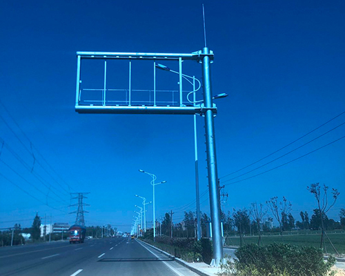 单悬臂标志杆厂家