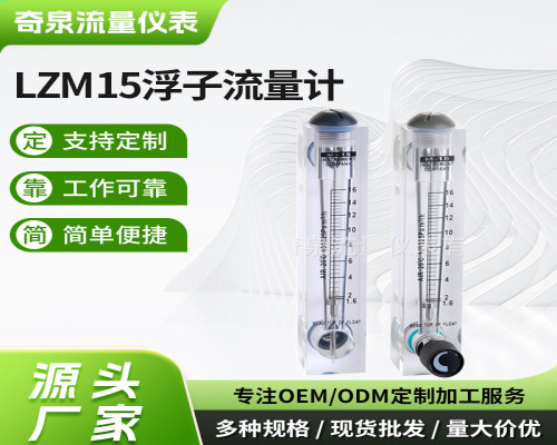 LZM 15液体面板浮子流量计