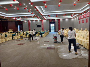 忠博盛涛保洁宣传图