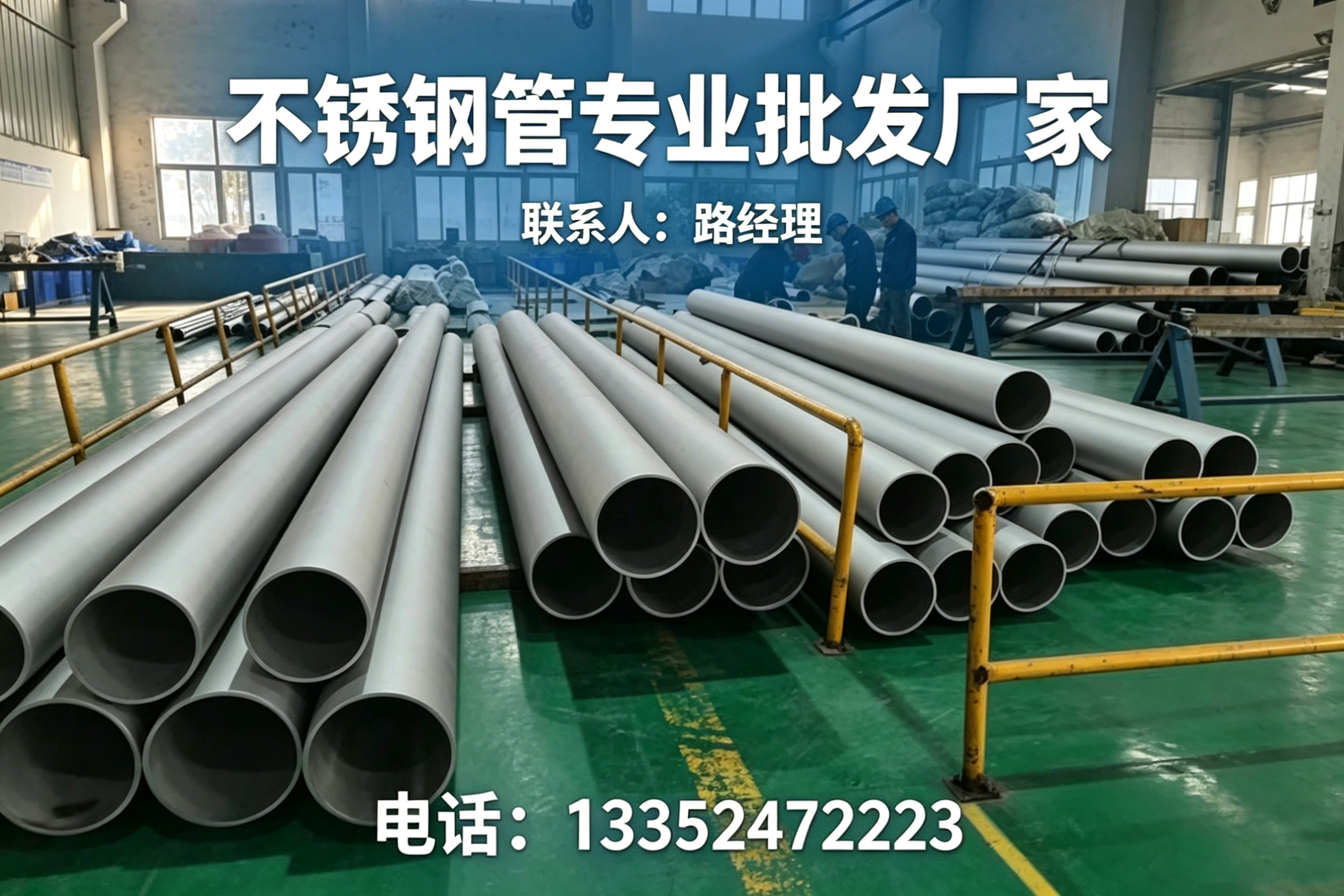 龙腾不锈钢材料宣传图