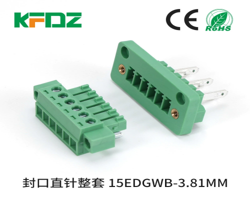 穿墙对接带法兰接线端子
