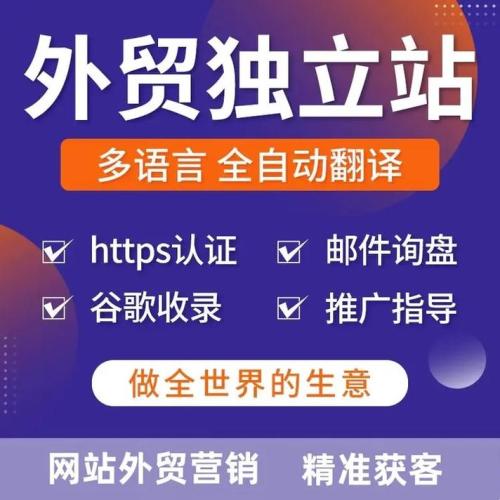 外贸独立站