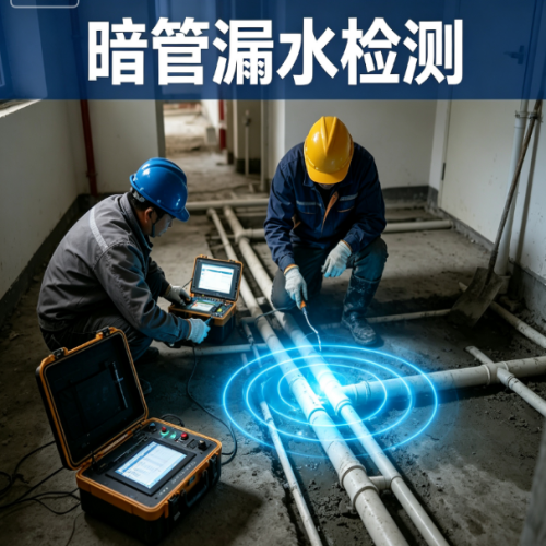 暗管漏水检测