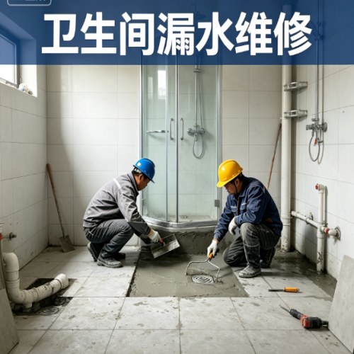 卫生间漏水维修