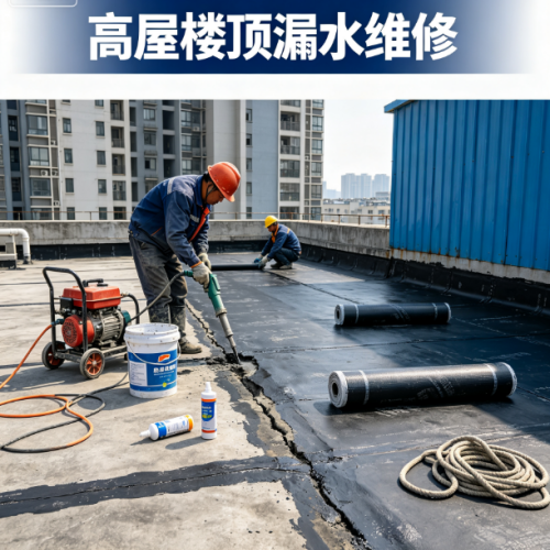 高层楼顶漏水维修