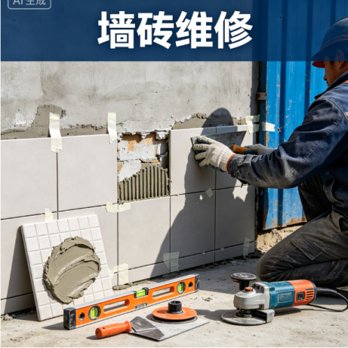 墙砖维修